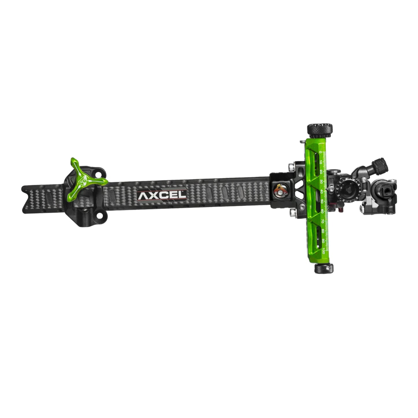 Axcel Sight Achieve XP PRO UHM Diamond Weave Carbon Bar Recurve 9 Inch