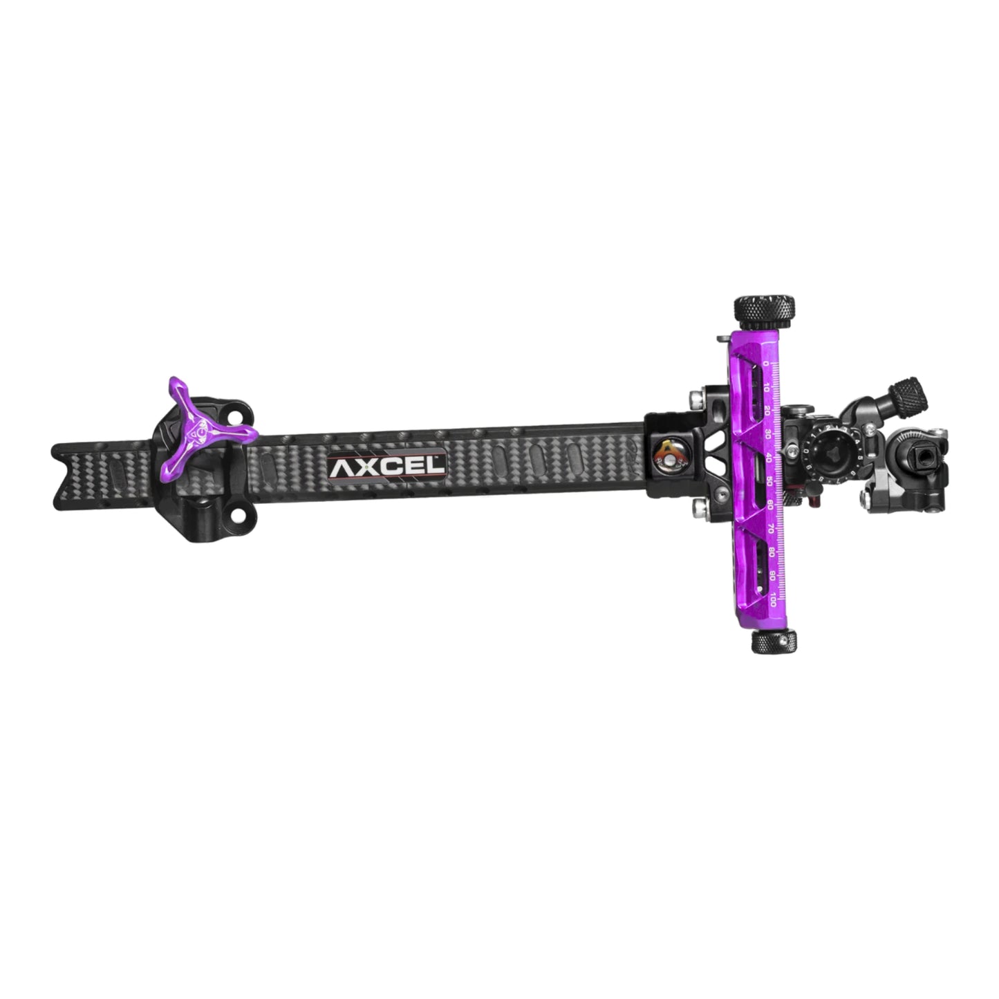 Axcel Sight Achieve XP PRO UHM Diamond Weave Carbon Bar Recurve 9 Inch