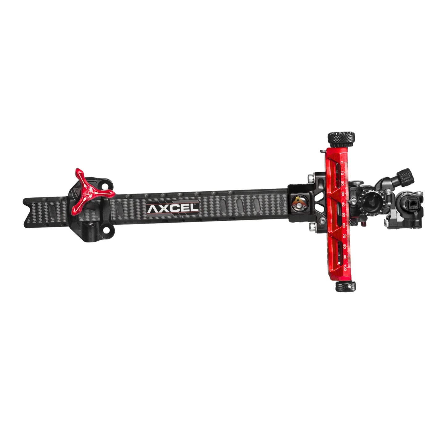 Axcel Sight Achieve XP PRO UHM Diamond Weave Carbon Bar Recurve 9 Inch