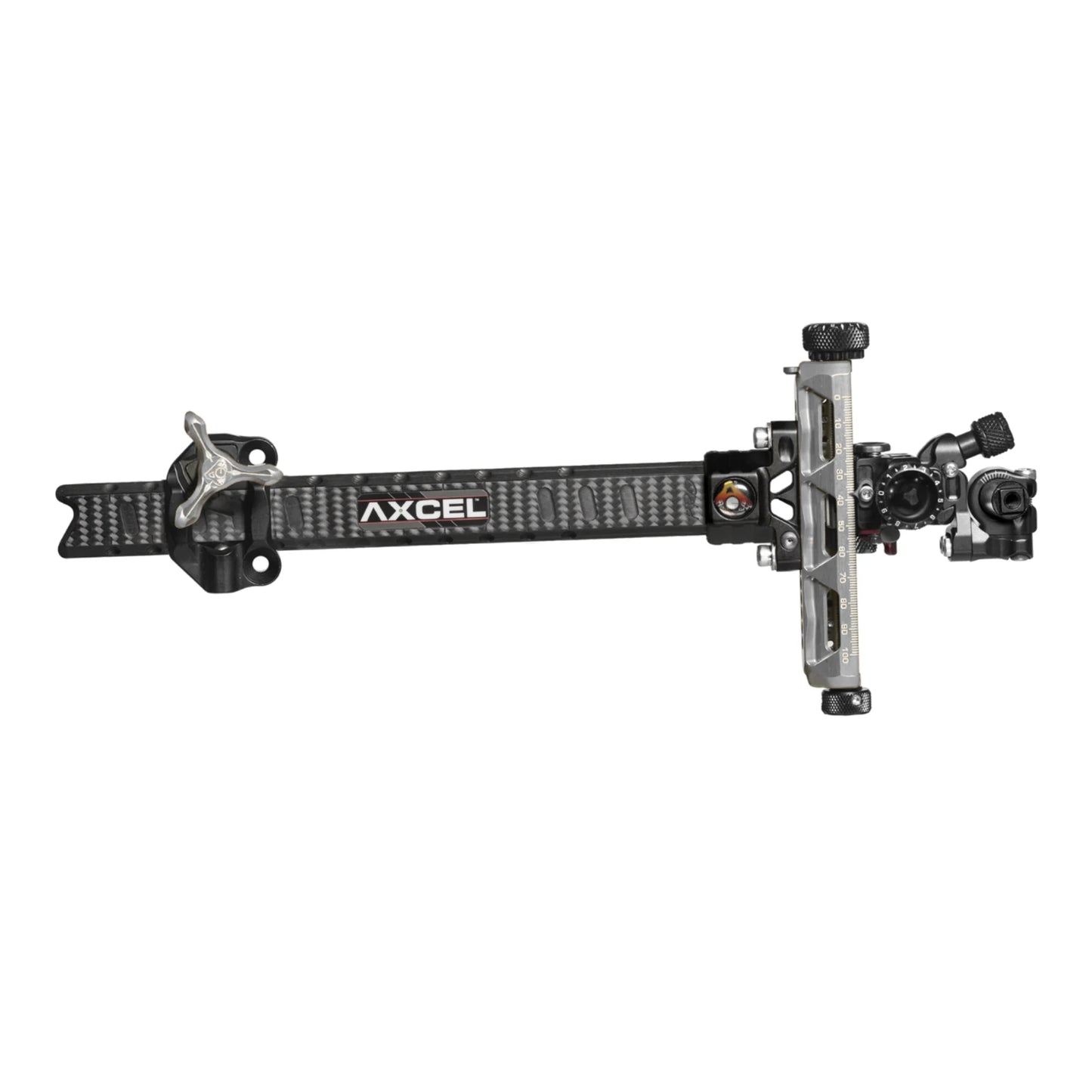 Axcel Sight Achieve XP PRO UHM Diamond Weave Carbon Bar Recurve 9 Inch